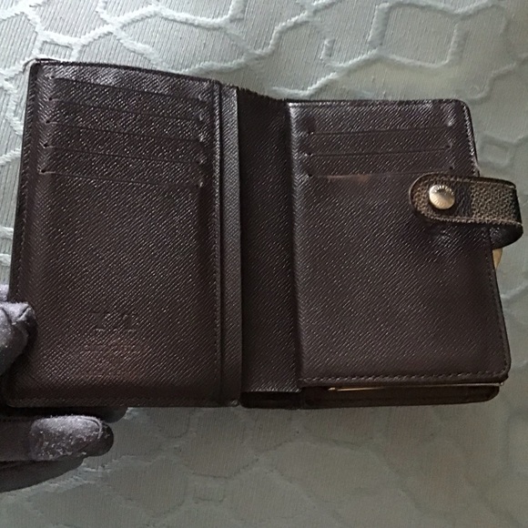 🛍LOUIS VUITTON Damier Ebene Juliette Wallet - Picture 4 of 11